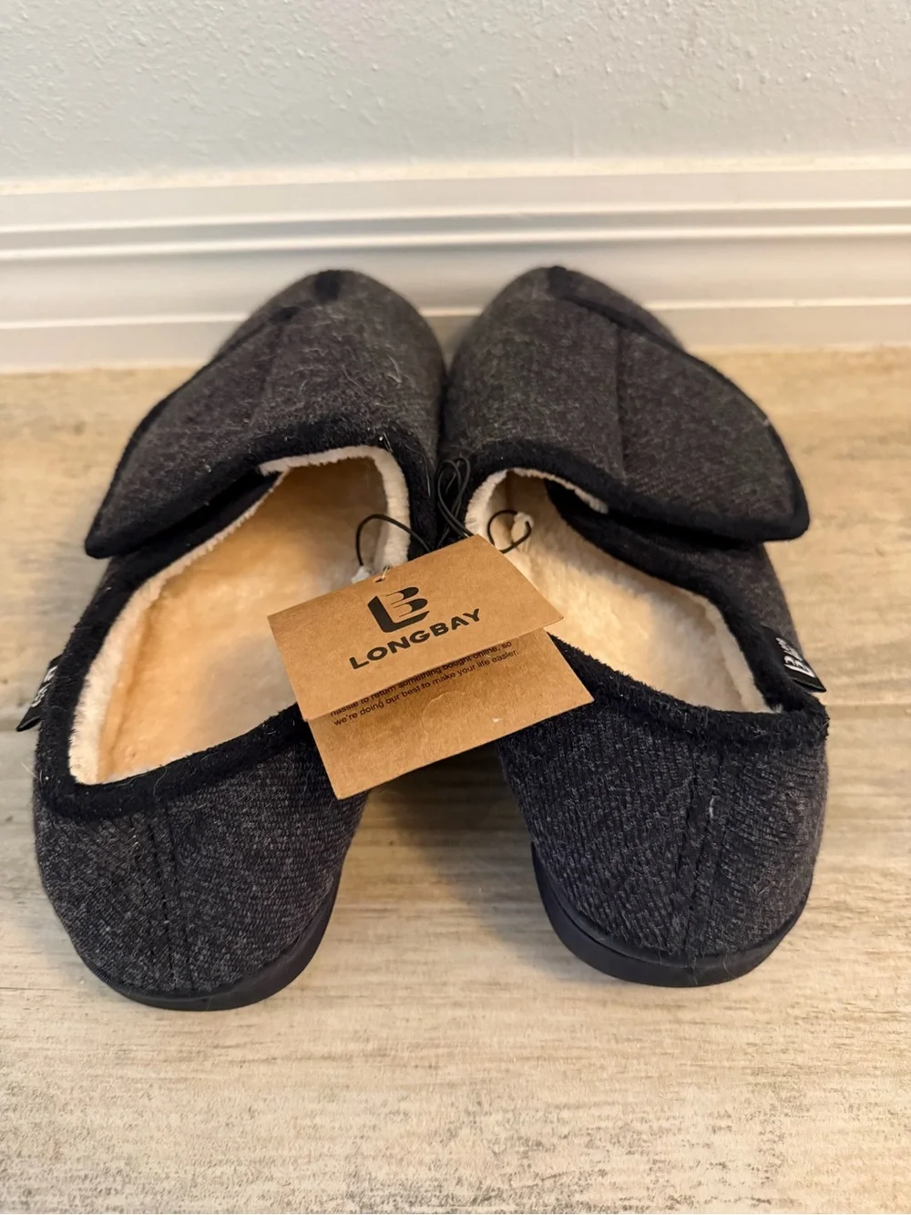 Black Slip-On Comfort Shoes